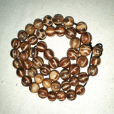 handmade Pumtek tribal beads Myanmar Burma Round beads Strand